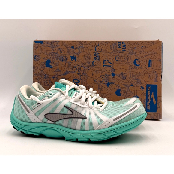 Brooks PURECONNECT Women's NEW Running Sneaker White/Blue US Size 7 - Picture 1 of 11